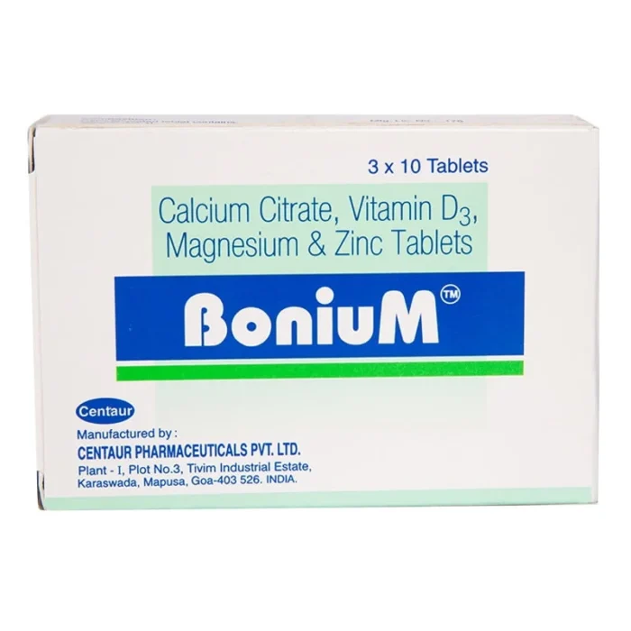 Bonixir 30tablets Bonium Tabs 30s – Yanah Pharmacy