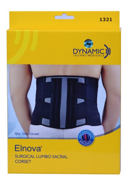 Lumbo Spring ELNOVA LUMBO SACRAL CORSET-S - Yanah Pharmacy
