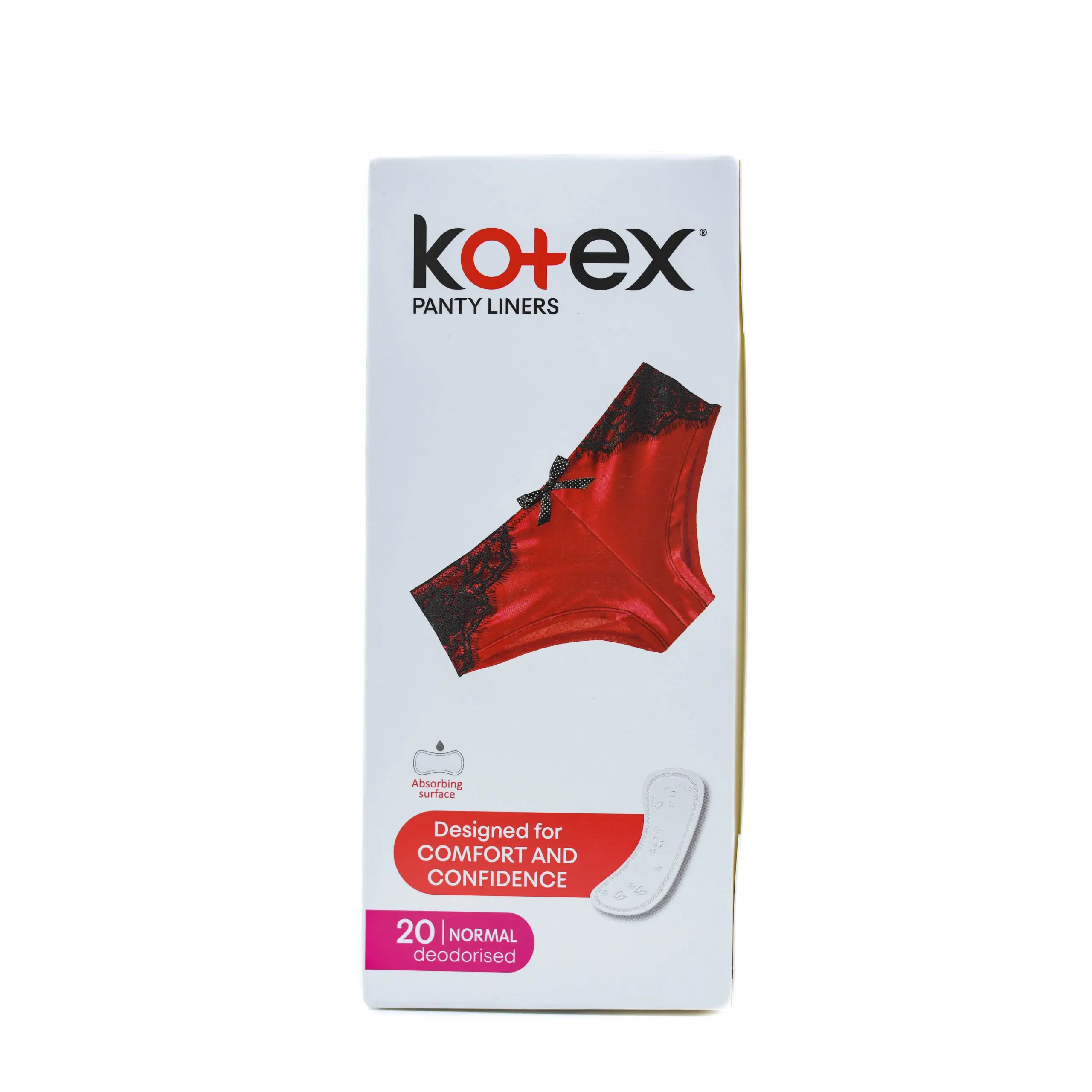 KOTEX PANTY LINERS NORMAL 20`S