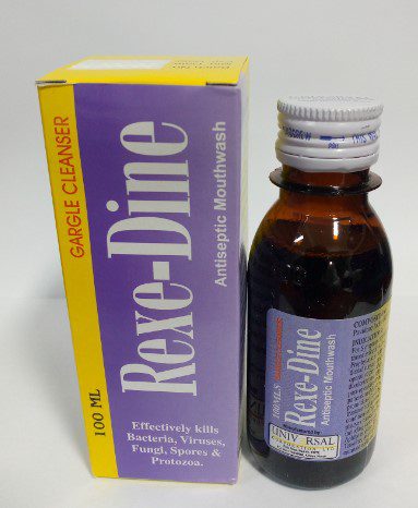 REXEDINE M:WASH 100ML