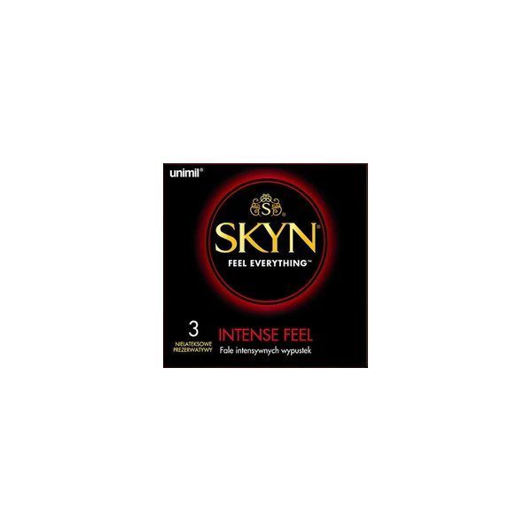 SKYN INTENSE FEEL DOTTED CONDOMS 3`S