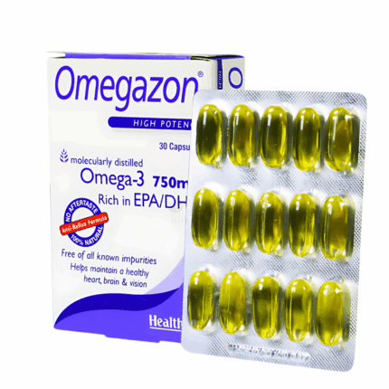 Health Aid Omegazon 750mg Caps Kt*30
