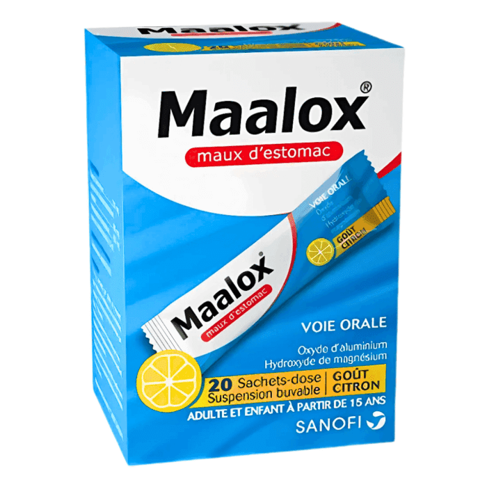 Maalox Lemon Flavor Oral Suspension – Yanah Pharmacy